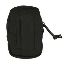 Bolsa desechable para guantes, bolsa de nailon para cinturón de servicio, bolsa para guantes EMT, bolsa de accesorios Molle, bolsaáctica de caza, accesorios. SXOO - Negro - Ver 4