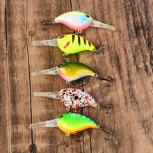 5pcs Floating Long Lip Lure Set Deep Diving Hard Bait For Bass And Mandarin Fish Bottom Fishing - Multicolor - View 7
