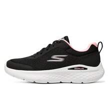 Skechers Women's GO RUN Series Lightweight Cushioning Running Shoes - Black - View 2