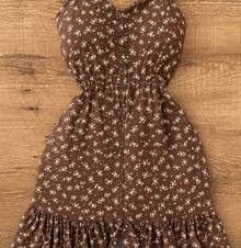 Ayla Short Dress - Café integral - Ver 2