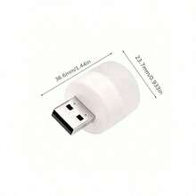 10pcs Mini USB Warm White Eye-Protection Reading Light, USB Plug-In Computer Power Bank Charging LED Night Light, Christmas Halloween Gift, Portable USB Night Light For Students, Laptop, Power Bank, Car - 10pcs - View 6