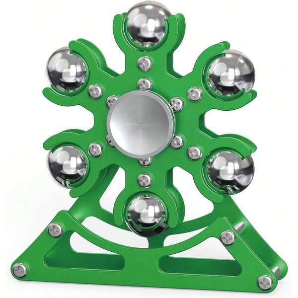 Juguetes de escritorio para norias giratorias: Spinner cinético de metal de 4 minutos, gadgets geniales para niños, adolescentes y adultos, juguetes EDC, herramientas para el TDAH y el alivi