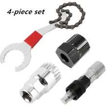 1 Set Perlengkapan Perbaikan Sepeda Gunung untuk Melepas Crankset, Termasuk Alat Penarik Lengan Crank dan Alat Bottom Bracket - MultiWarna - View 2