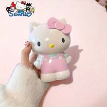 Large Makeup Brush Holder Can Hold 15 Brushes, Printed With Sanrio Hello Kitty And Melody Patterns, Cute Desktop Storage For Girls And Students (Perfect Gift!) - Multi-color - View 5