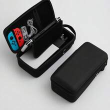 Switch NS/Switch OLED Storage Bag, Black, Can Hold Charger And Original Dock, Switch 2 Storage Bag, Joy Con 2 Controller Bag, Full Set Large Capacity Storage, Universal Portable Carrying Bag, Travel Portable Bag, Protect Device - View 13