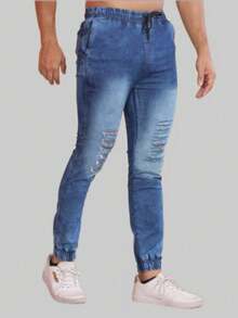 Men Jeans - azul real - Ver 4