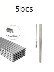 10/20/50/5pcs Aluminum Welding Rods Diameter 0.08in, Low Temperature Aluminum Core Welding Rods, Used For Stainless Steel And Aluminum Material Welding Machine Repair, Low Temperature Meltable Welding Wire, No Flux Required, Suitable For Copper, Iron, Aluminum - Multiple Specifications - View 9