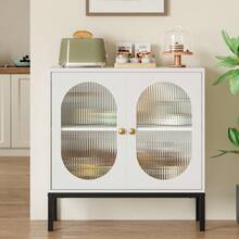Kselythan Buffets & Sideboards - White - View 1