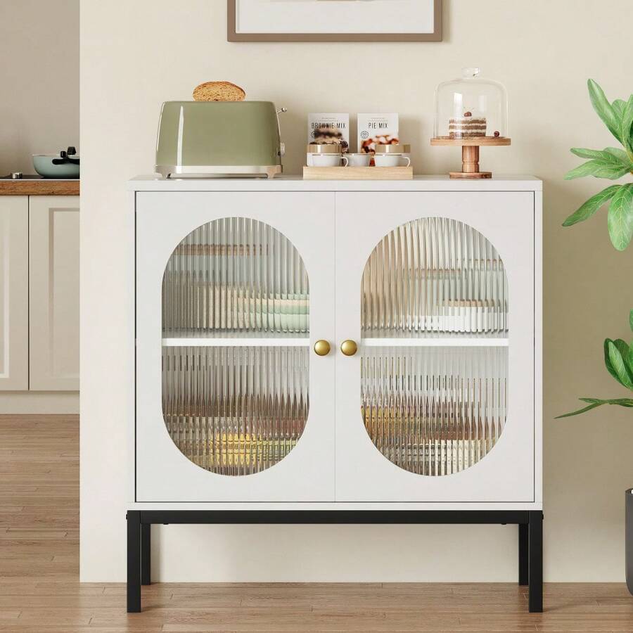 Kselythan Buffets & Sideboards - White - View 1
