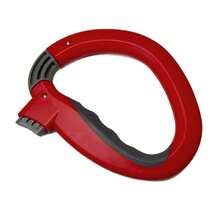 D-Shaped Grocery Bag Carrier Handle, Open-Close Handle Holder, Portable Shopping Bag Carrier, Anti-Cutting Hand Grip, Effortless Carrying Tool For Plastic Bags, Home Use - Lifting Tool - View 6