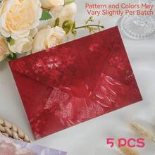 5/10/20pcs Spring Cloud Dream Series High-Quality Vintage Envelopes, Invitation Envelopes, Exquisite Fresh Greeting Cards, 16x11cm, Vintage Chinese Style Envelopes, Wedding Christmas Cards/Letters/Postcards Packaging Envelopes, Back To School Season - Multicolor - View 26