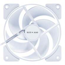 アイネックス AINEX BLUE AIAS Zephyros White ケースファン 120mm PWM FDB軸受け BA-CF120AMZR-WH - チェックする 3