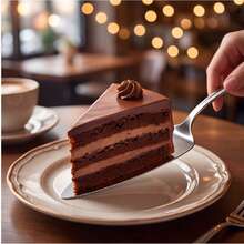 1/2pcs Vintage Embossed Silver Stainless Steel Cake Knife And Cake Tray Set, Includes 24.2cm Cake Mold And 23cm Pie Server, Thickened Rust-Resistant Dishwasher- Triangular Cake Slicer And Serving Utensils, Suitable For Weddings, Birthdays, Anniversaries, Parties And Dessert Baking - Silver - View 9