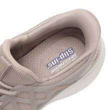 Skechers Women's Lightweight Breathable Mesh Walking Shoes With Support, Soft Sole, Non-Slip, For Daily Casual Wear And Commuting - Light Grey - View 7
