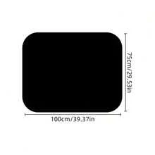1pc Universal Car Trunk Mat, Waterproof Anti-Slip Dust-Proof Printed Cargo Liner, Polyester Fiber Material, Suitable For Vehicle Trunk Interior Decoration, Pattern Design Is Cute Heartbeat Cat - Heart Kitten - View 6
