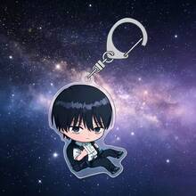 12pcs/Anime Keychain Acrylic Material Pendant, Double-Sided Layered High-Definition Pattern, Suitable For Unisex Bag Charm, Personal Hobby Small Gift, Commemorative Collection Keychain, Fan Essential - Multicolor - View 6