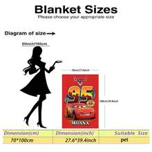 Disney Customized Throws - Multicolor - View 15