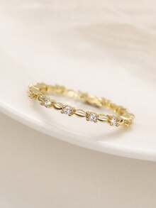 Women Ring Enhancers - Yellow Gold 4 - View 1