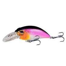 Set Umpan Kecil Menyelam Dalam 7 Buah, Umpan Keras Realistis untuk Memancing di Air Tawar dan Air Asin, Cocok untuk Ikan Amur Bass dan Ikan Perch - MultiWarna - View 7