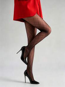 Women's Slim Fit Anti-Snagging Pantyhose - Multicolor - View 2