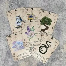 1pc/ English Version Modern Lenormand Deck 36 Cards - 1 YEAR - View 5