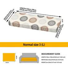 1pc Printed S/M/L Elastic Sofa Cushion Cover, Sofa Seat Cushion Protector, Suitable For Modern Daily Use And Bathroom - Multicolor - View 27
