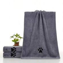 Pet Towel - Highly Absorbent And Quick Drying, Perfect For Bathing Cats And Dogs, Providing Your Furry Friends With A Gentle And Stylish Grooming Experience. - Multicolor - View 14