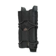 Fundaáctica para Cargador de Pistola de 9MM, Bolsa Individual para Cargador, Fundas Molle para Linterna, Soporte para Antorcha, Funda para Cuchillo de Caza, para Tiro y Airsoft TCS9 - Camuflaje negro - Ver 2