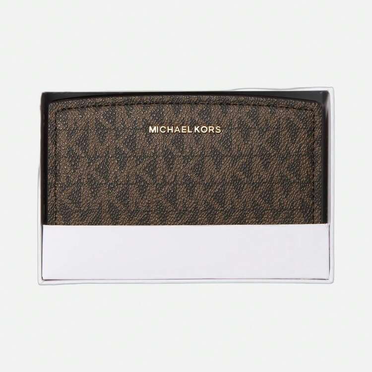 Michael Kors حاملات عملات معدنية - بني - مشاهدة 4