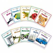 10 Books English Children's Encyclopedia, Covering Various Science Topics Such As Animals, Birds And Landmarks, Vivid Illustrations And Text Help Develop Children's Cognitive Abilities, Suitable For School And Home Education - Multicolor - View 5
