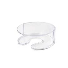 Wine Glass Rack, 1pc, Under Cabinet Mount (Transparent), No Drilling Required, Quick Installation - View 11