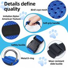 Supporting Belts For The Back Legs Designed For Elderly Dogs, Disabled Dogs And Injured Dogs, Post-Surgery Rehabilitation Walking Assistance Belts, Dog Leashes, Walking Assistance Ropes. Collar Leash And Pendant Dog Set (For Two-In-One Use) - Multicolor - View 10