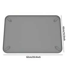 Upgraded Reliable Wall-Mounted Pet Pee Pad Tray, Pet Pee Pad, Suitable For Puppies, Small And Medium Dogs, Incontinence Toilet Training Pad Tray, Used For Training Pads, Dog Litter Tray, Easy To Clean, Used For Home Floor Protection, Pet Supplies - Incontinence Pad Support 24.4*16.5 Inches - View 2