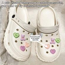 Summer Korean Ins-Style Beach Sandals, EVA Student Soft Bottom Casual Comfortable Lightweight Slip-On Slippers - White - View 2