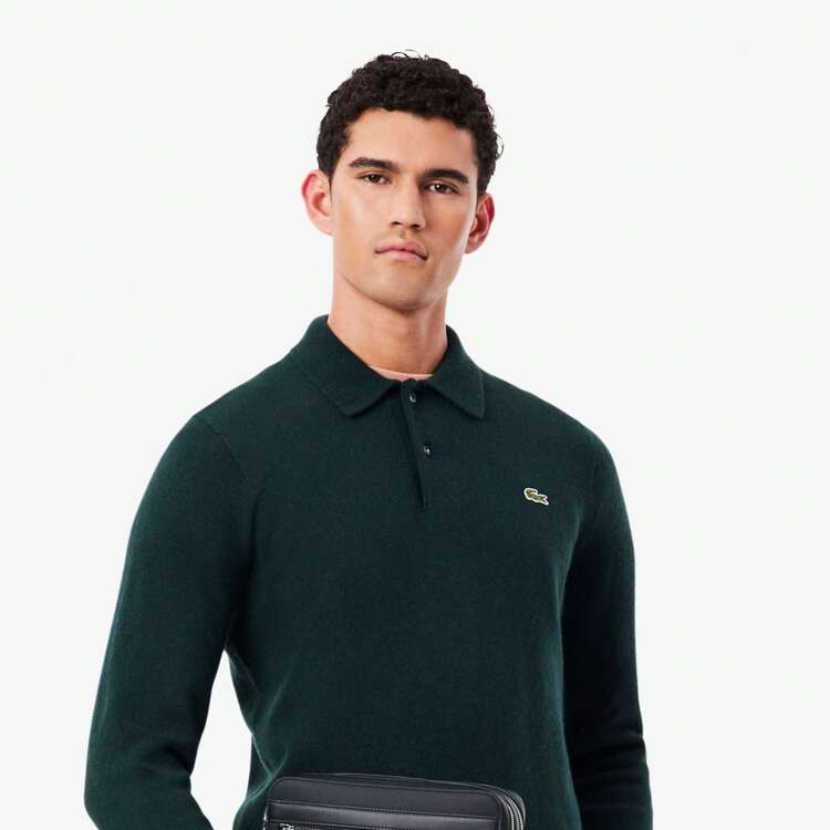 Lacoste حقيبة يد نسائية - الأسود - مشاهدة 5