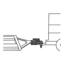 KIT 2 PC-Trailer Coupler, For 2" Ball, Truper - A - View 2