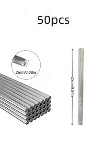 10/20/50/5pcs Aluminum Welding Rods Diameter 0.08in, Low Temperature Aluminum Core Welding Rods, Used For Stainless Steel And Aluminum Material Welding Machine Repair, Low Temperature Meltable Welding Wire, No Flux Required, Suitable For Copper, Iron, Aluminum - Multiple Specifications - View 7