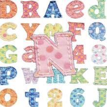 62pcs Colorful Letter Stickers, Fabric-Like Stickers, Children's Stationery Stickers, Student Educational DIY Decoration For Phon, First Day Of School - Multicolor - View 4