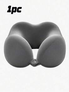 1 Ergonomic U-Shaped Neck Pillow With Storage Bag - Memory Foam Support For Travel And Office Use, Removable And Washable Cover, Lightweight Portable Cervical Pillow For Airplanes, Cars And Beds - Compressible Contoured Design (No Power Required) - A - View 11