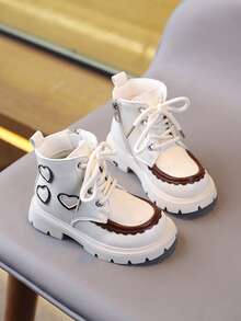 Children's Boots, New Style, Single Lining, Non-Slip, Casual - Beige - View 1