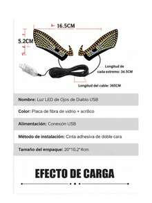 Devil Eye LED Headlights For Cars - Eyes - View 2