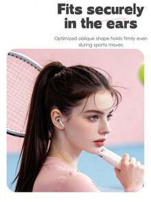 Acer OHR554 Wireless Bluetooth Earbuds, Semi-In-Ear Design, ENC Noise Cancellation For Calls, Panoramic Stereo Sound, Digital Display, 300mAh Charging Case, Ultra-Long Battery Life, Compatible With IOS/Android Phones - View 7