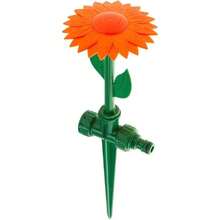 Kit 2 Irrigador Flor 360° com Engate Rápido – Aspersor para Jardim, Gramado, Horta e Plantas - A - Visão 8
