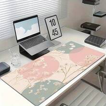 1 Minimalist Bohemian Gaming Mouse Pad / Desk Mat – Suitable For Gamers, Office, And Home Use (Remote Work, Desktop Mat, Keyboard & Laptop Pad, Practical Desk Accessory) - Mouse Pad - View 1