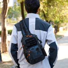 Waterproof Outdoor Travel Crossbody Bag For Women, For Summer Travel Beach And Daily Use - Grey - View 6