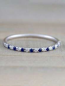 Women Ring Enhancers - Blue - View 1