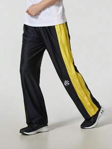 Under Armour Men's APAC Curry Snap Pant Lightweight Comfortable Loose Straight Leg Pants For Daily Sports And Casual Wear 6012759-001 - Black - View 3