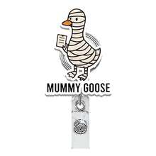1PC Halloween Silly Goose Ghost Badge Reel, Rotatable ID Holder For Healthcare And Office, Holiday Retractable Lanyard - Multicolor - View 14