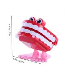 7pcs Wobbly Walking Teeth With Eyes - Moving Teeth Model, Wobbly Mechanical, Novelty Gift, Suitable For Adults, Birthday/Halloween/Christmas Gift, Fun Design (Random Style) - Multicolor - View 4