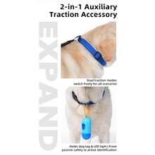 Supporting Belts For The Back Legs Designed For Elderly Dogs, Disabled Dogs And Injured Dogs, Post-Surgery Rehabilitation Walking Assistance Belts, Dog Leashes, Walking Assistance Ropes. Collar Leash And Pendant Dog Set (For Two-In-One Use) - Multicolor - View 7